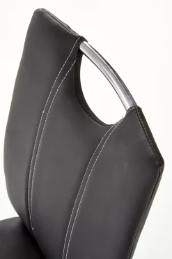 Krzesło Floryda czarne PU