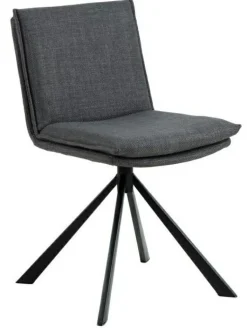 Krzesło Flynn szary ciemny