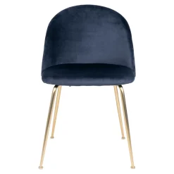 Krzesło Geneve granatowe VIC/ złote