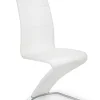 Krzesło Georgia białe PU