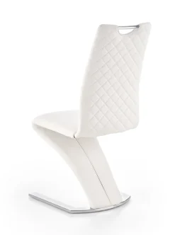 Krzesło Georgia białe PU
