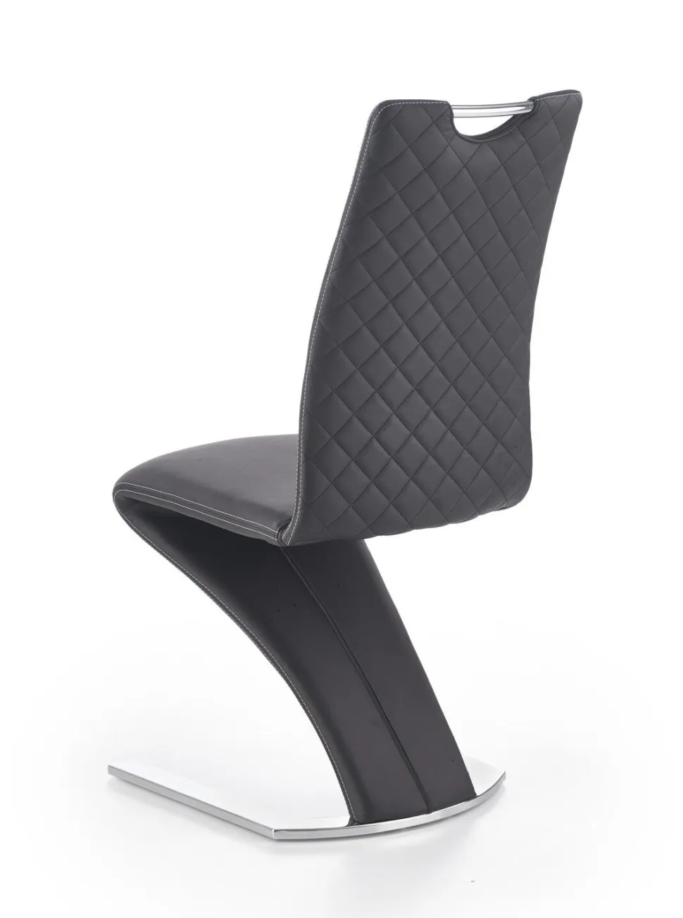 Krzesło Georgia czarne PU