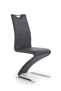 Krzesło Georgio czarne PU
