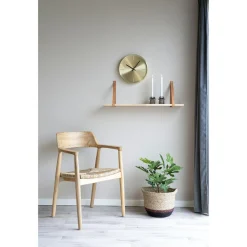 Krzesło Getafe drewno sungkai naturalne