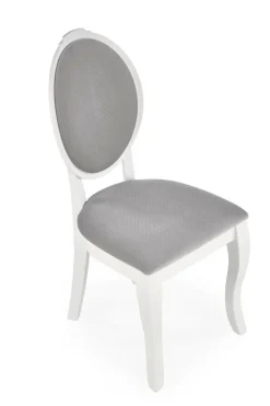 Krzesło Gilbert białe/szare