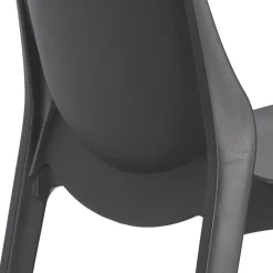 Krzesło Ginevra antracytowe z tworzywa