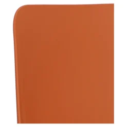 Krzesło Ginevra terracotta z tworzywa