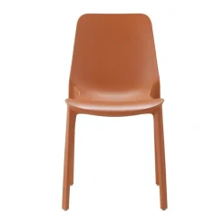 Krzesło Ginevra terracotta z tworzywa
