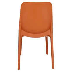 Krzesło Ginevra terracotta z tworzywa