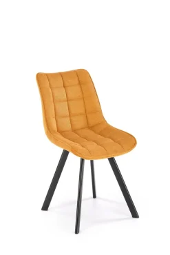 Krzesło Giselda musztardowe