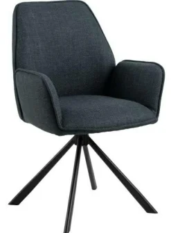 Krzesło Glenda antracytowe Basel 16