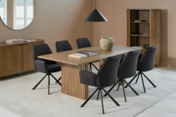 Krzesło Glenda antracytowe Basel 16