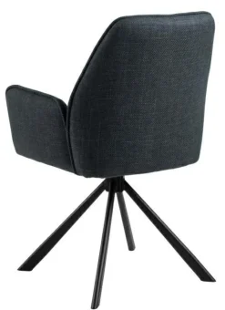 Krzesło Glenda antracytowe Basel 16