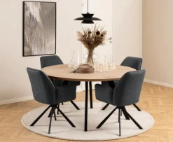 Krzesło Glenda szare ciemne Basel 19