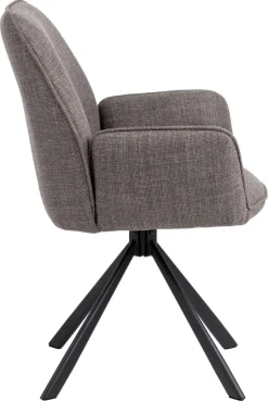 Krzesło Glenda szare jasne Basel 34