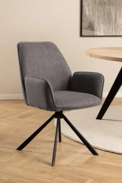 Krzesło Glenda szare jasne Basel 34