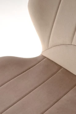 Krzesło Griviza Velvet beżowy