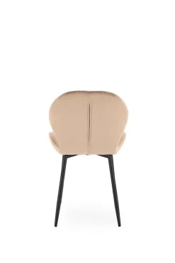 Krzesło Griviza Velvet beżowy