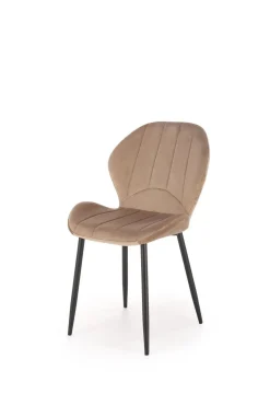 Krzesło Griviza Velvet beżowy