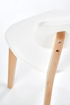 Krzesło Guggi naturalne/białe