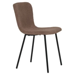 Krzesło Halden brązowe ciemne/ czarne