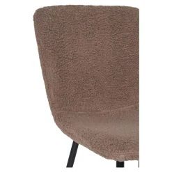 Krzesło Halden brązowe ciemne/ czarne