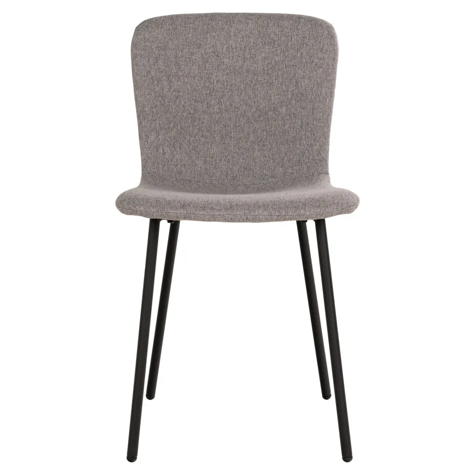 Krzesło Halden szare/ czarne