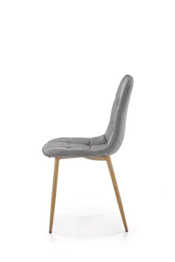 Krzesło Hampshire szare/ dąb miodowy