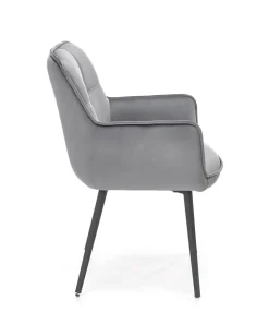 Krzesło Hannah szare