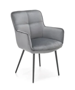 Krzesło Hannah szare