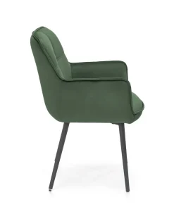 Krzesło Hannah zielone