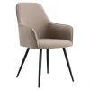 Krzesło Harbo beżowe/ czarne