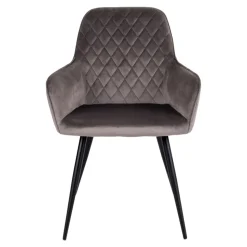 Krzesło Harbo brązowe jasne VIC/ czarne