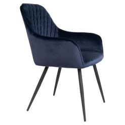 Krzesło Harbo granatowe VIC/ czarne