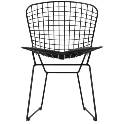 Krzesło Harry czarne / czarna poduszka