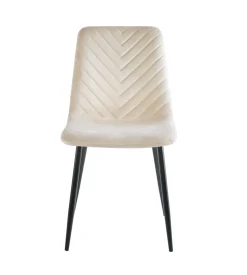 Krzesło Herman Velvet beżowe