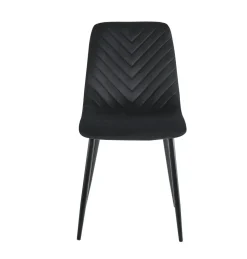 Krzesło Herman Velvet czarne