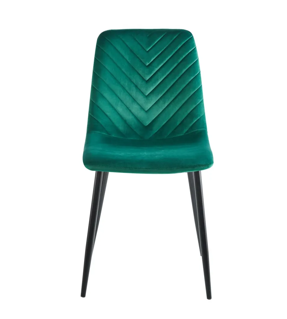 Krzesło Herman Velvet zielone