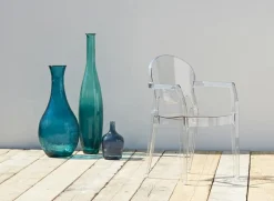 Krzesło Igloo Arm transparentne