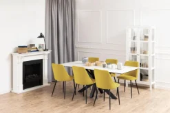 Krzesło Ines żółte