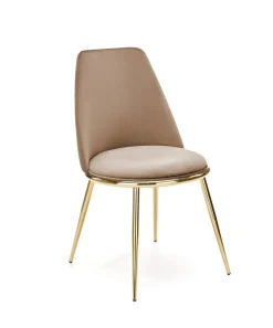 Krzesło Irene beżowe/złote