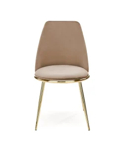 Krzesło Irene beżowe/złote