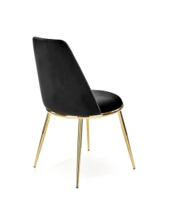 Krzesło Irene czarne/złote