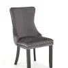 Krzesło Iridionne Velvet szary