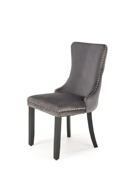 Krzesło Iridionne Velvet szary