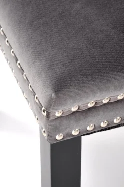 Krzesło Iridionne Velvet szary