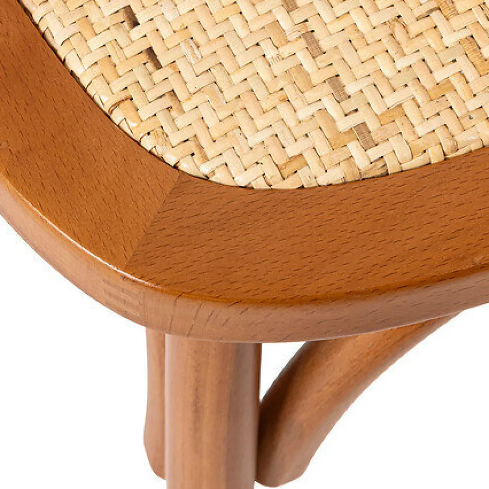 Krzesło Isak brązowe