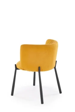 Krzesło Itzal musztardowe