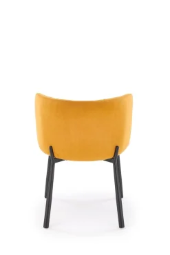 Krzesło Itzal musztardowe