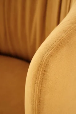 Krzesło Itzal musztardowe